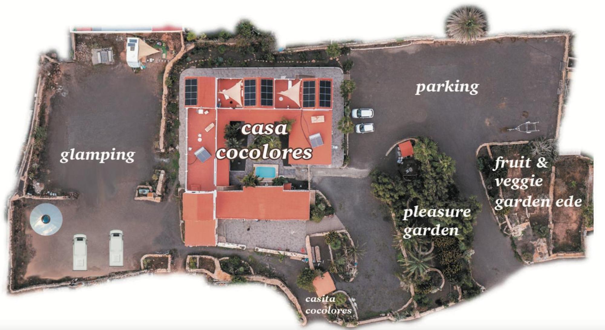 Casa Cocolores Villaverde  Exteriör bild
